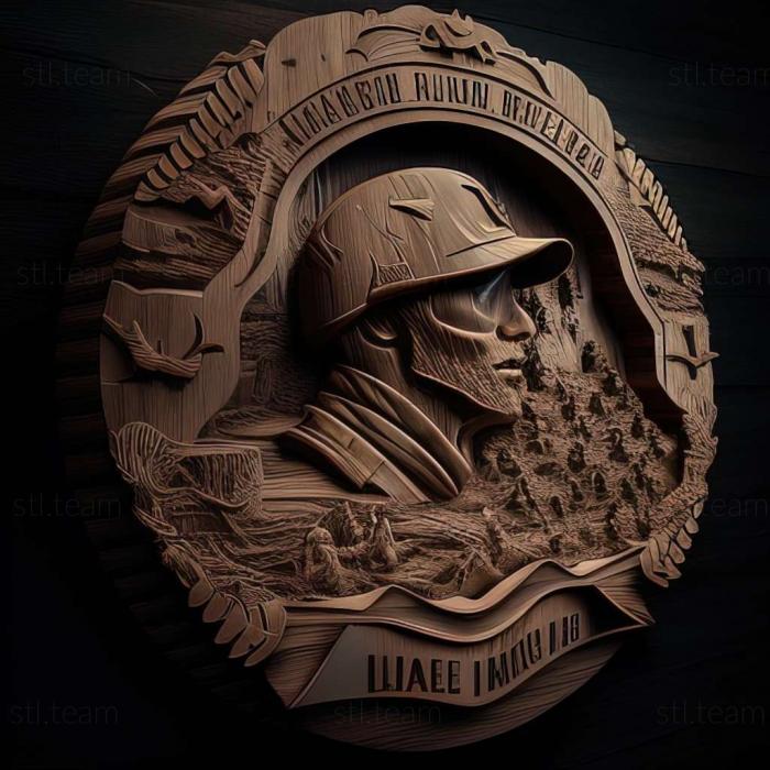3D model Medal of Honor Allied Assault Breakthrough game (STL)